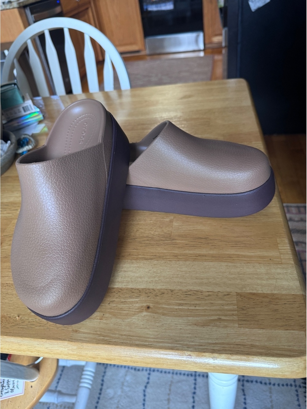 New Crocs Dylan platform clogs